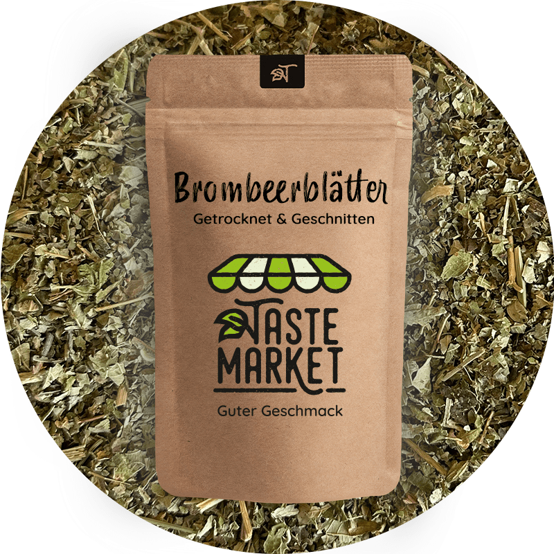 Brombeerbl Tter Getrocknet Und Geschnitten K Stlich Als Tee Taste