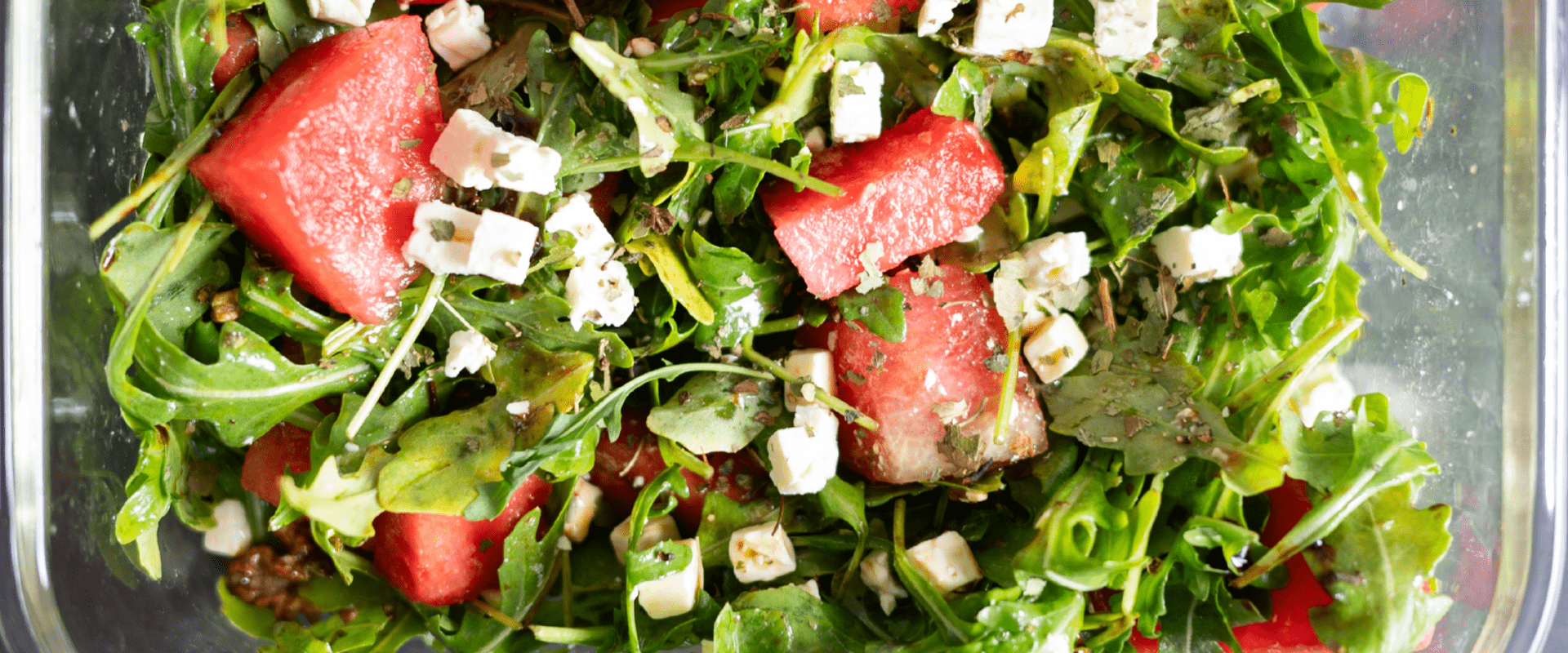 Wassermelonen-Feta Salat 